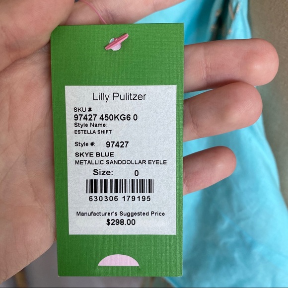 NWT Lilly Pullitzer Sand Dollar Shift Dress - Picture 7 of 7